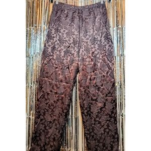 JBS Vintage Brown Satin Pants